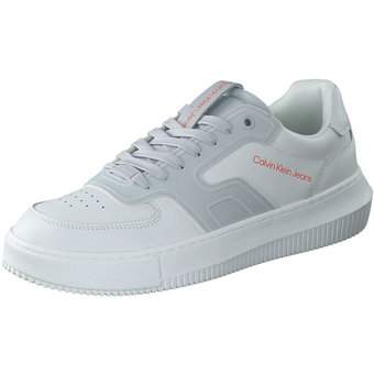 Calvin Klein Chunky Cupsole High/Low Freq in weiß