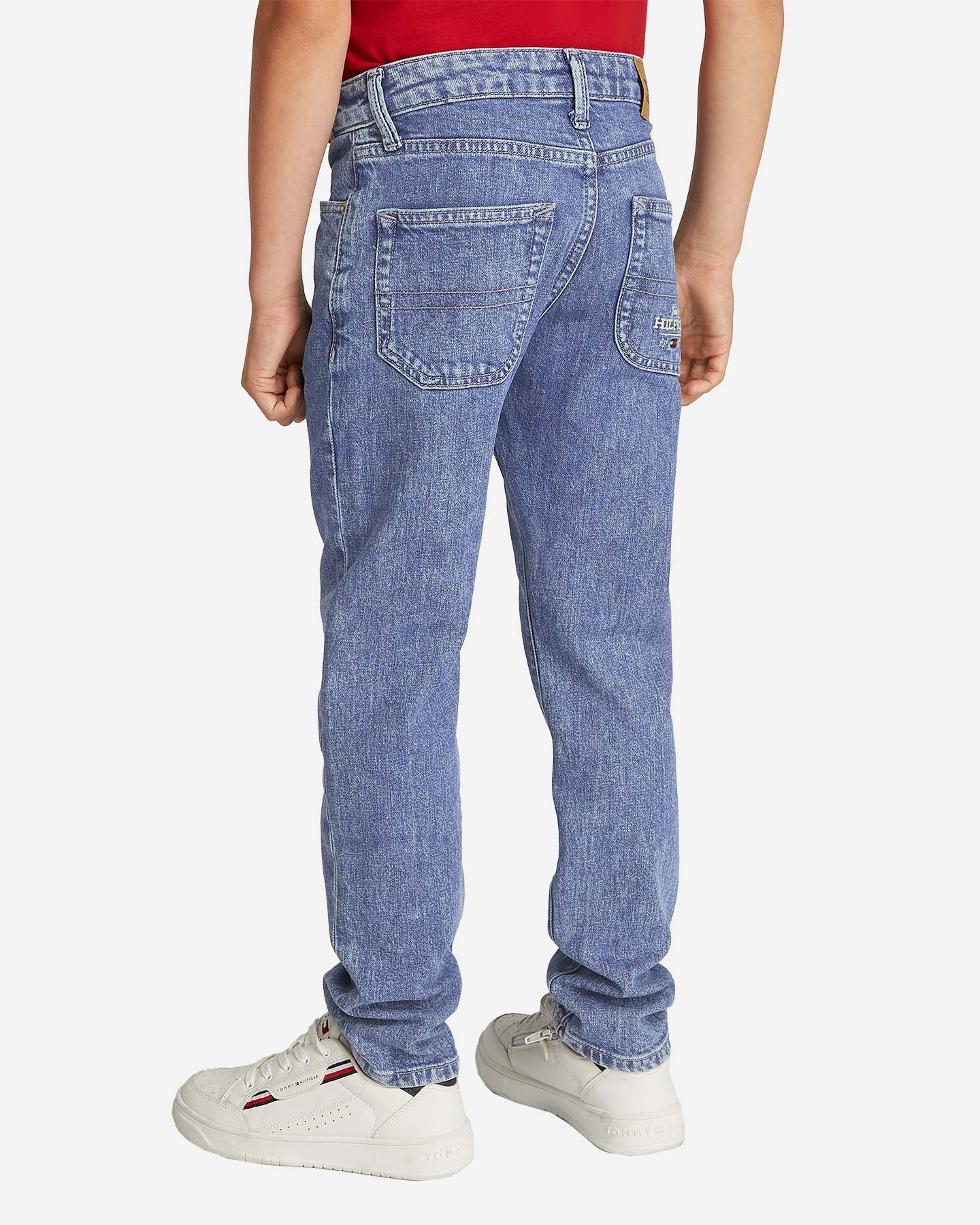 Nohavice Tommy Hilfiger Modern Straight Jr KB0KB09328-1BJ