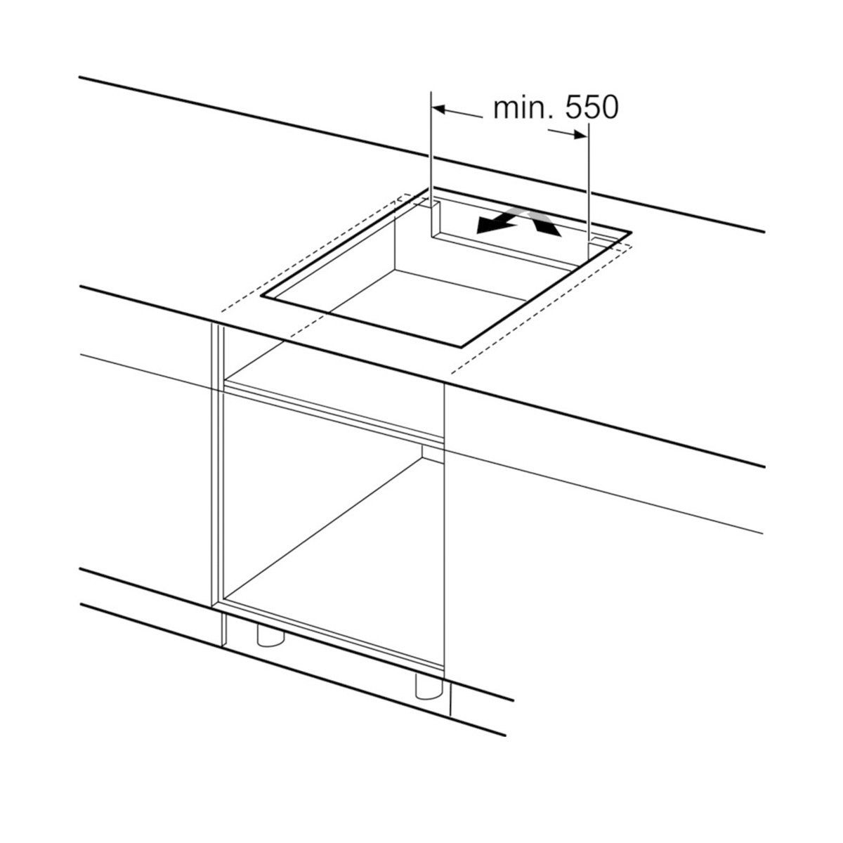 BOSCH Induktions-Kochfeld Serie 6 PIE631FB1E, 2-stufige Restwärmanzeige, Anzeige Energieverbrauch, Kindersicherung