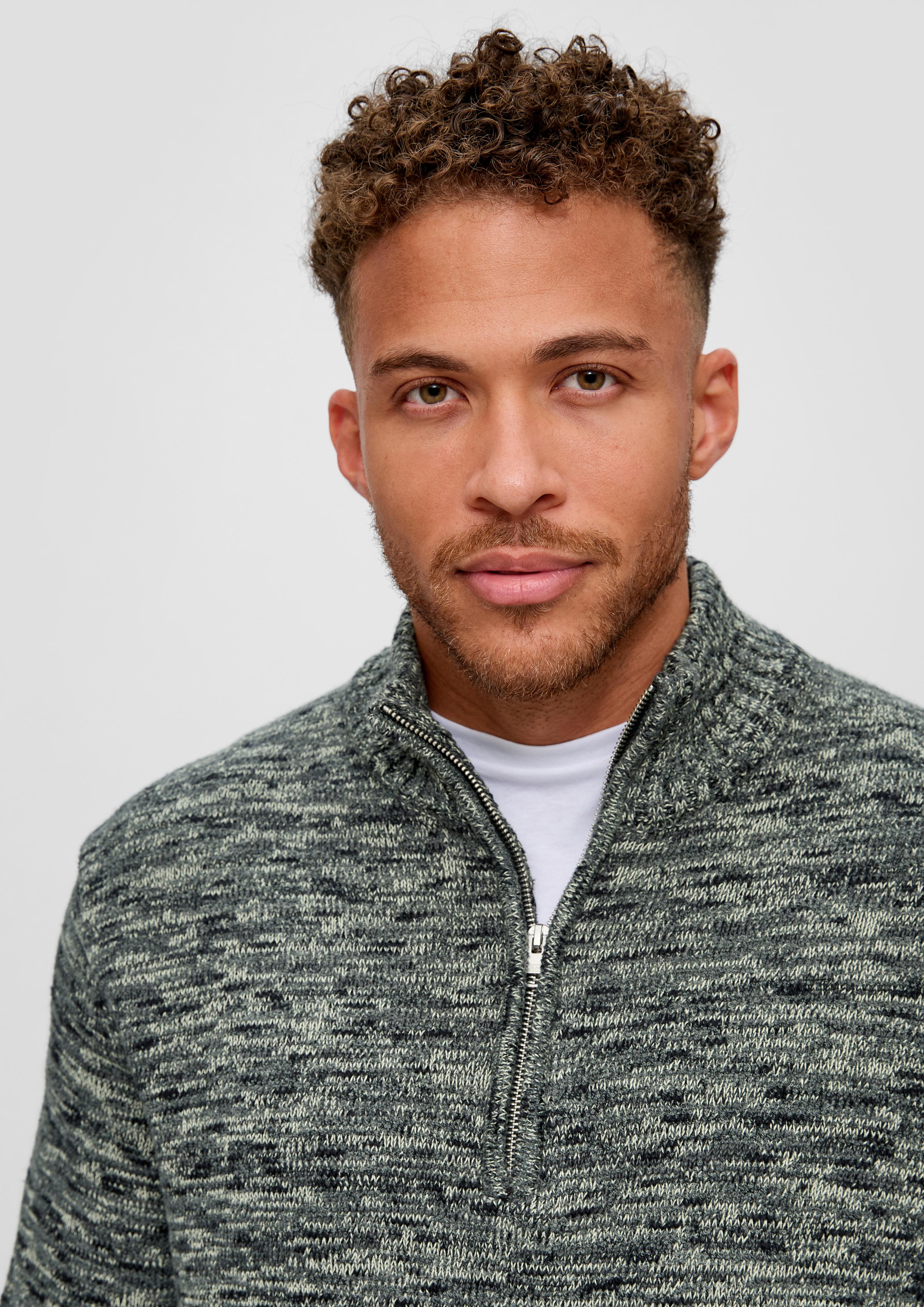 Strickpullover aus Effektgarn  2139591-79X0