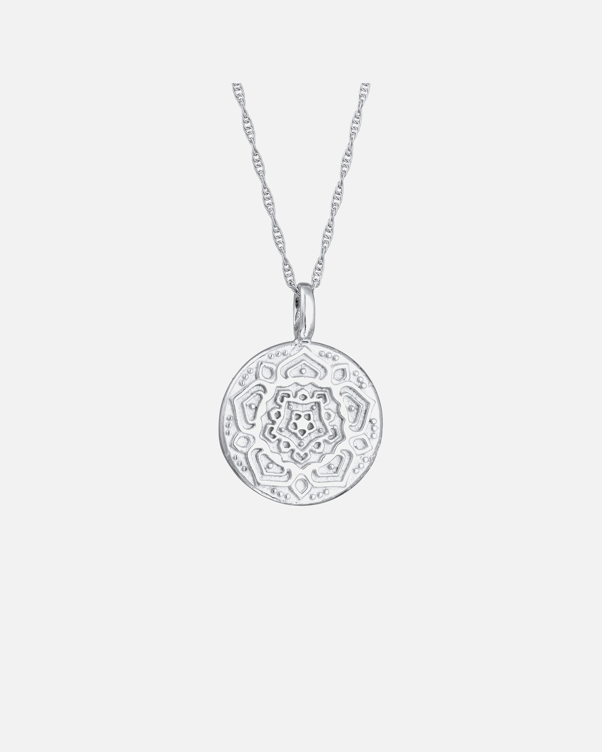 Elli ženski okrugli privjesak mandala od 925 sterling srebra