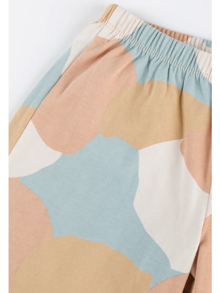 Sigikid Pyjama, Shorty Kinder Schlafanzug in Hellblau/Hellbraun/ Shorty günstig kaufen