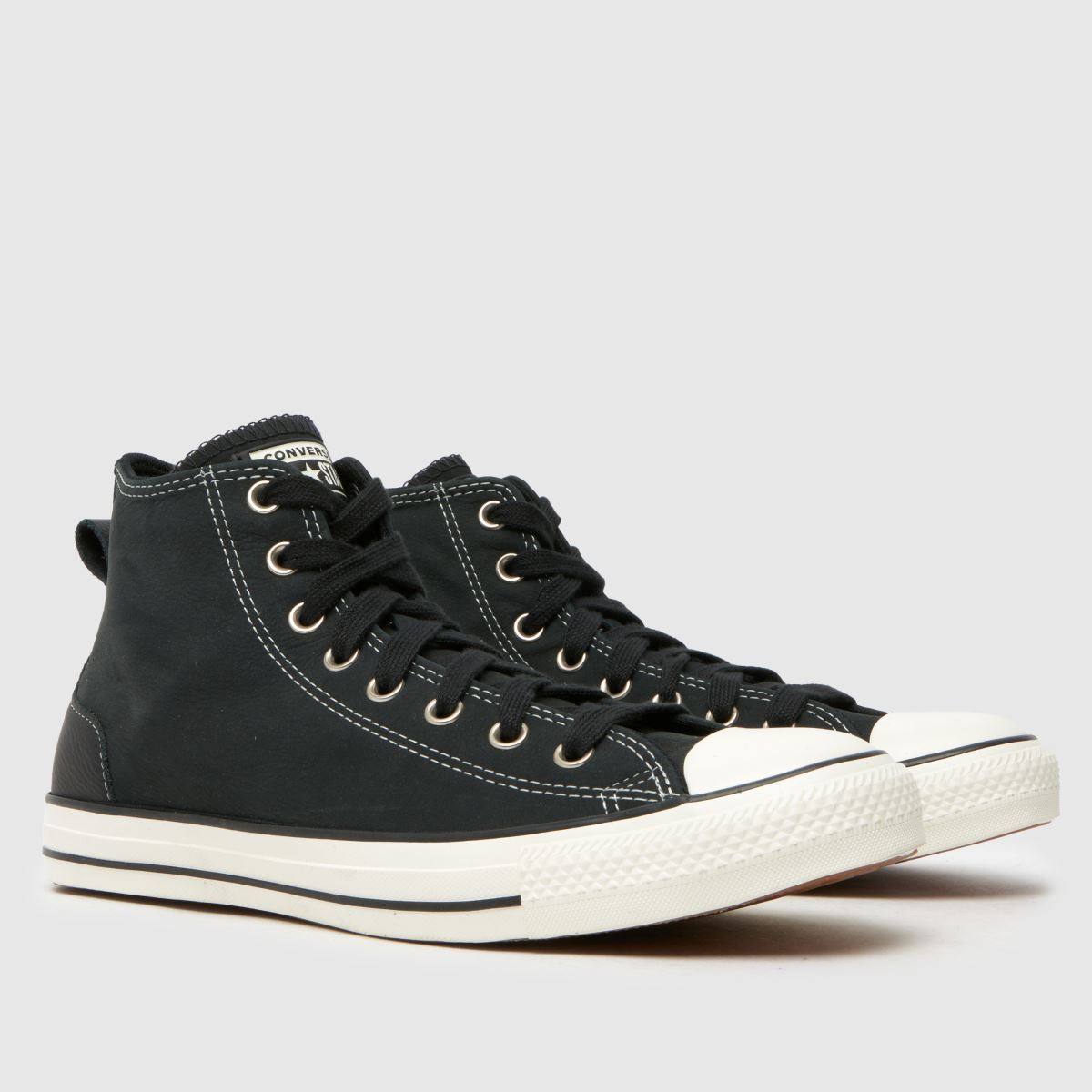 Široki športni copati Converse All Star Hi v črni barvi
