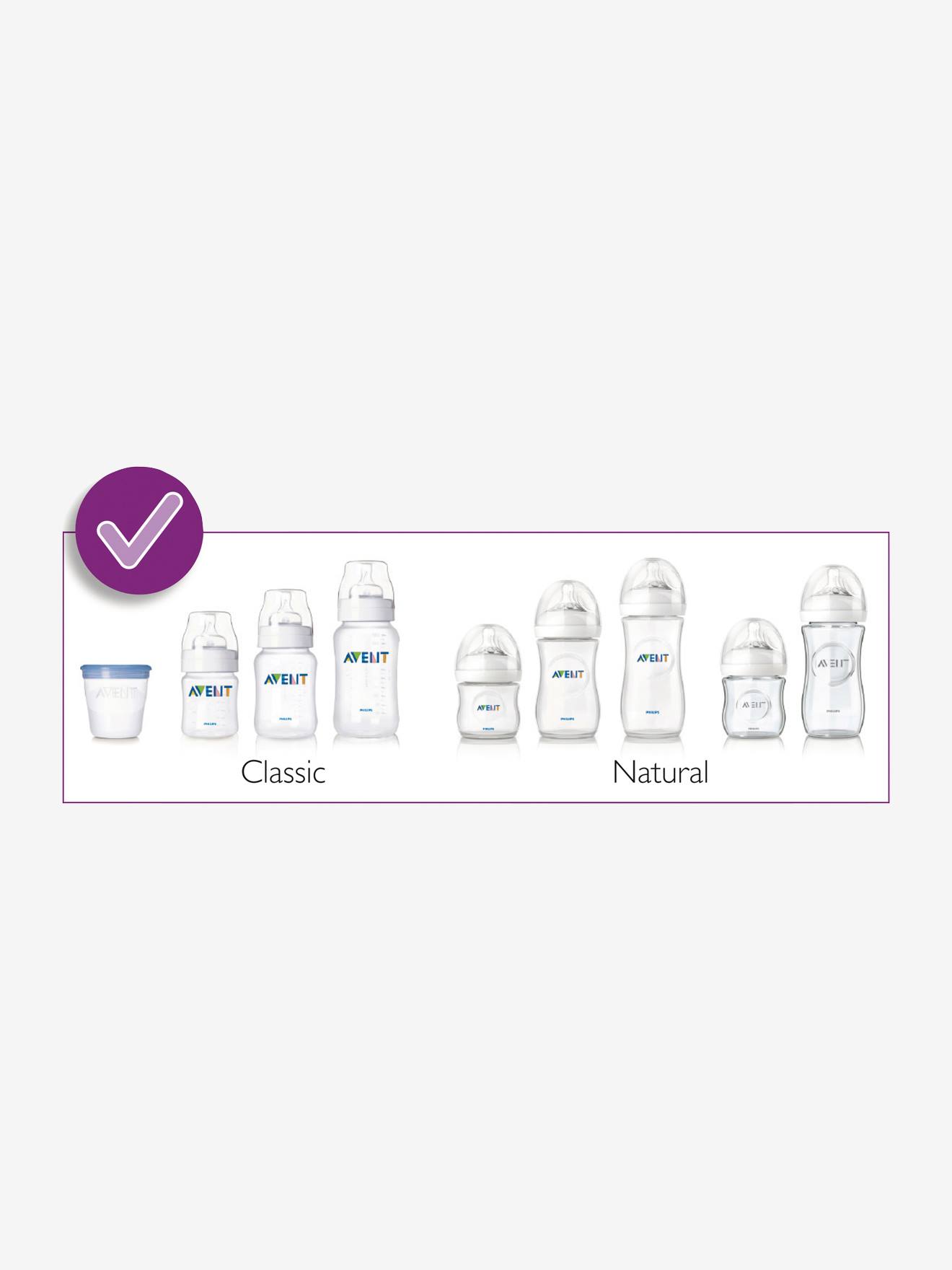 Stérilisateur micro-ondes à vapeur Philips AVENT blanc