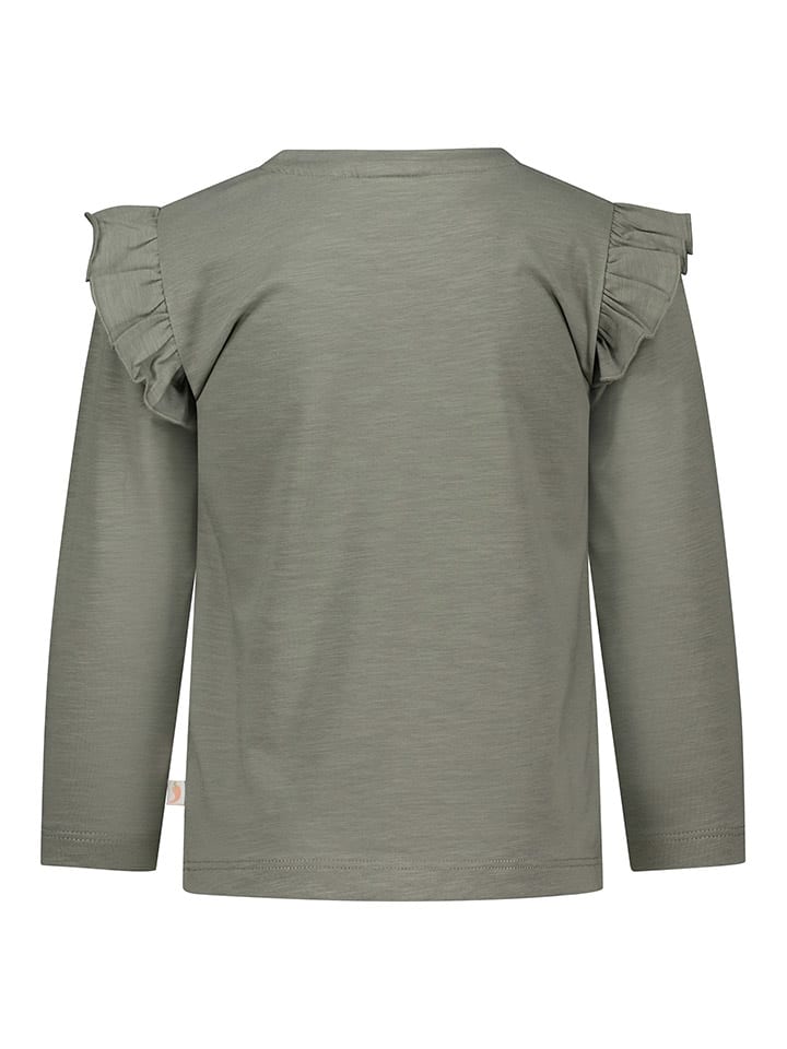 Salt and Pepper Longsleeve in Grün günstig kaufen