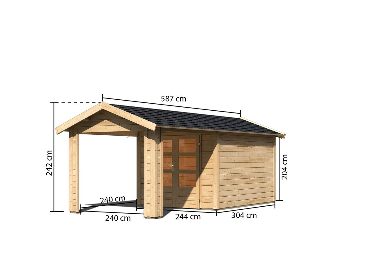 Karibu Gartenhaus 