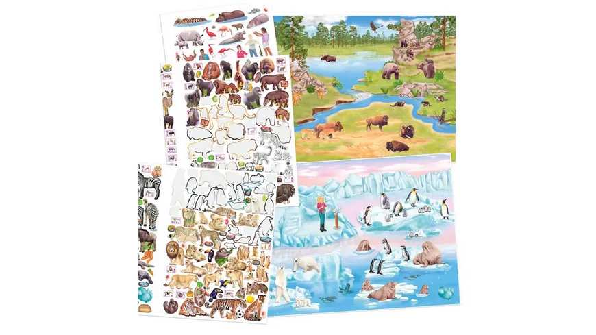 Create your ZOO Colouring Book