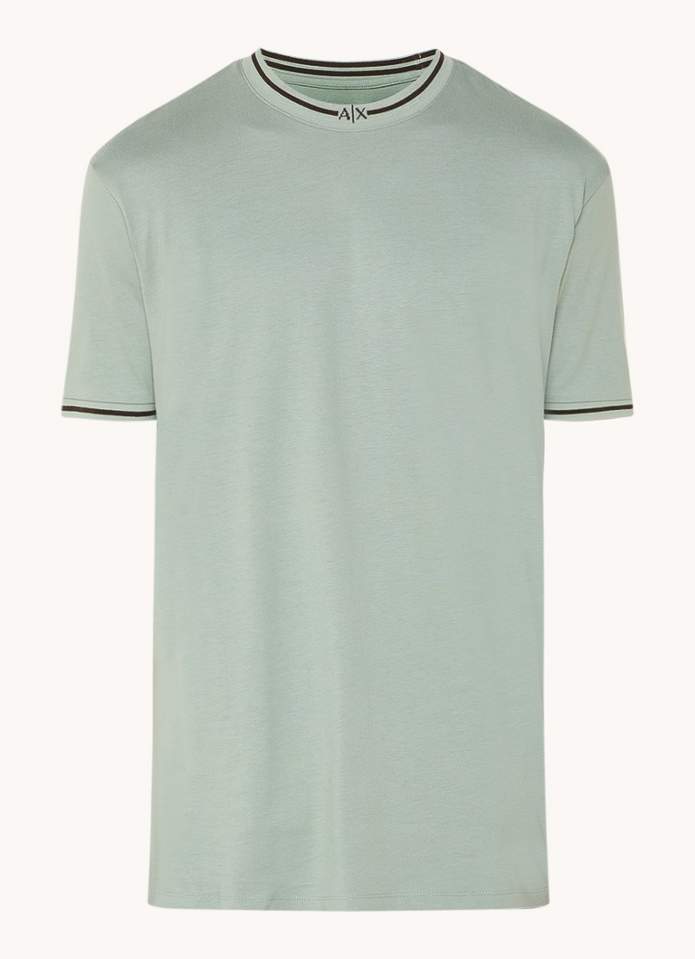 Tricou cu logo Armani Exchange