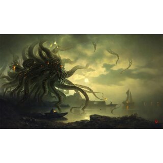 TCG Mat Dark Shoggoth