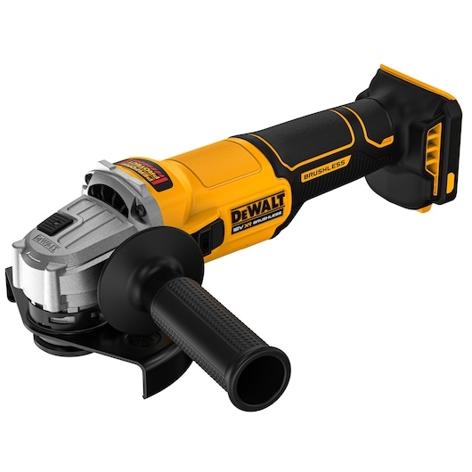 Amoladora angular DeWalt DCG407N-XJ XR de 18 V con interruptor deslizante de 125 mm (baterías y cargador no incluidos)