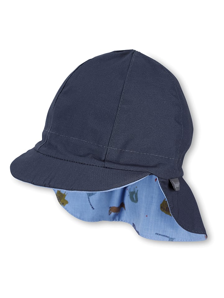 Sterntaler Wende-Schirmmütze in Blau günstig kaufen