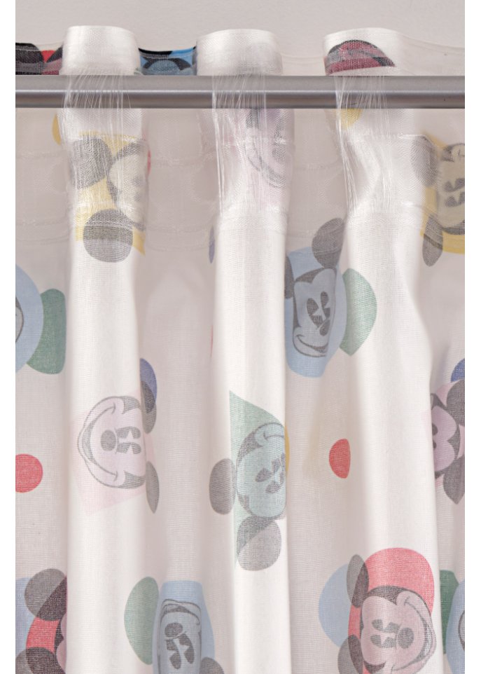 DS Mickey Mouse Bio-Baumwoll Vorhang (1er Pack)