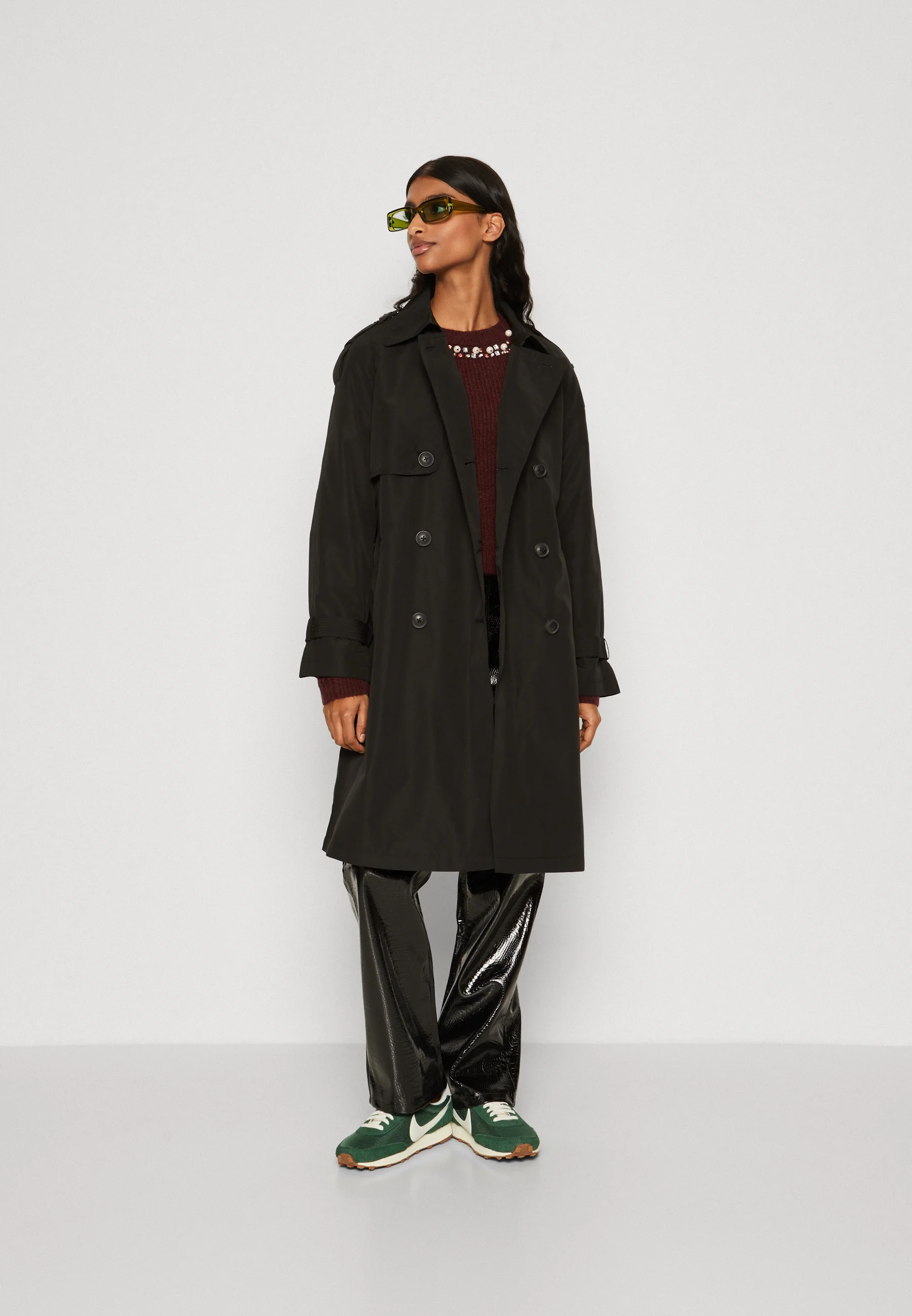 Vero Moda Petite VMRAMONNA LONG PETITE - Gabardina