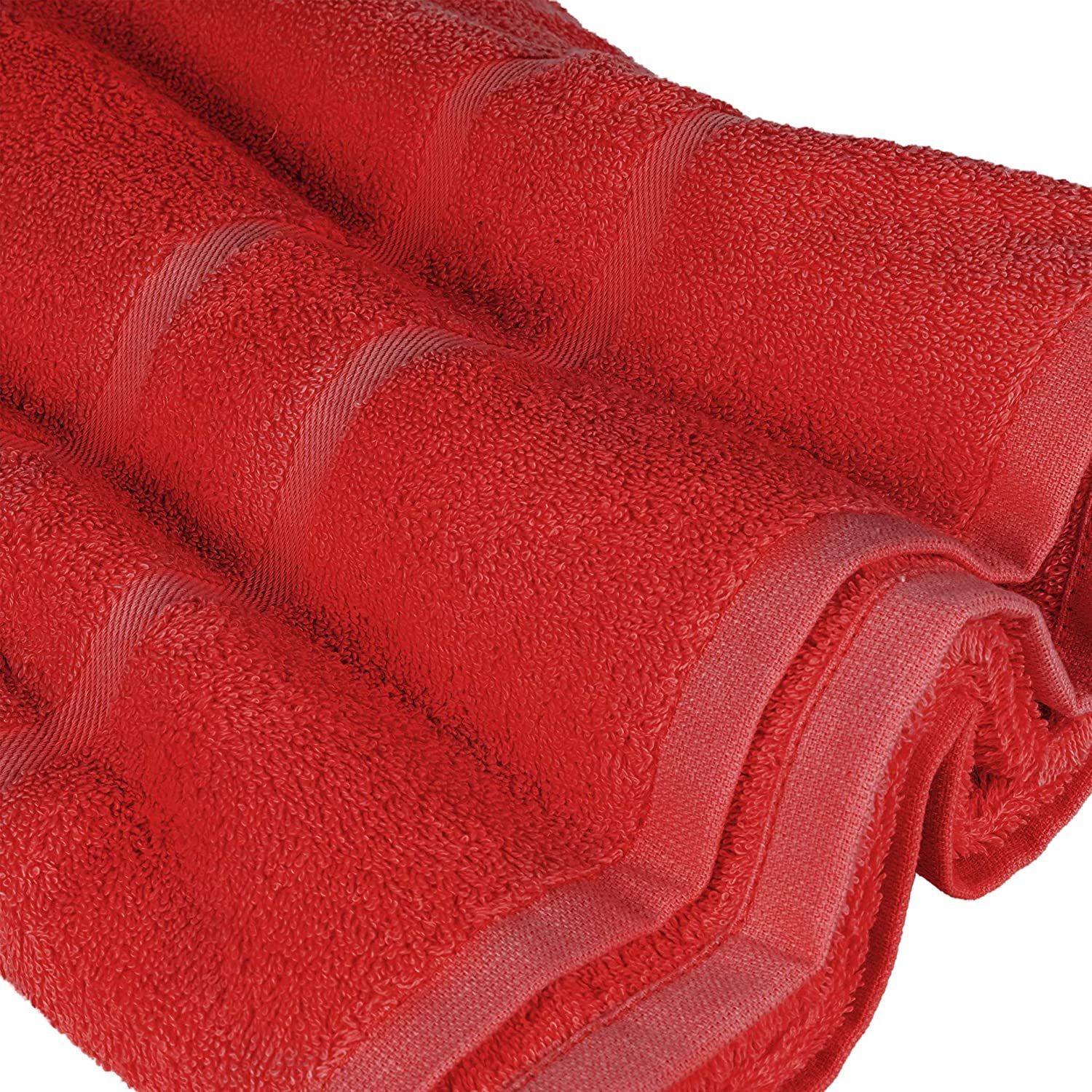 StickandShine Handtuch Set 4x Gästehandtuch 4x Handtücher 4x Duschtücher 2x Badetücher als SET in verschiedenen Farben (14 Teilig) 100% Baumwolle 500 GSM Frottee 14er Handtuch Pack, 100% Baumwolle 500 GSM