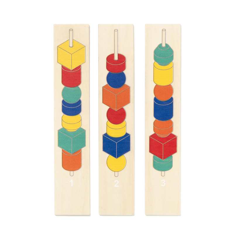 Jeux de perles en bois éducatif Oxybul
