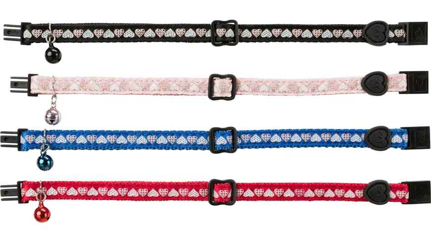 Trixie Katzenhalsband mit Motivband Herz
