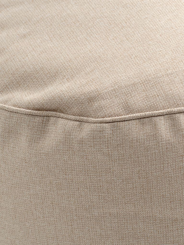 BANDHOLM Beanbag Stol BANDHOLM 75x100x90 beige stoff