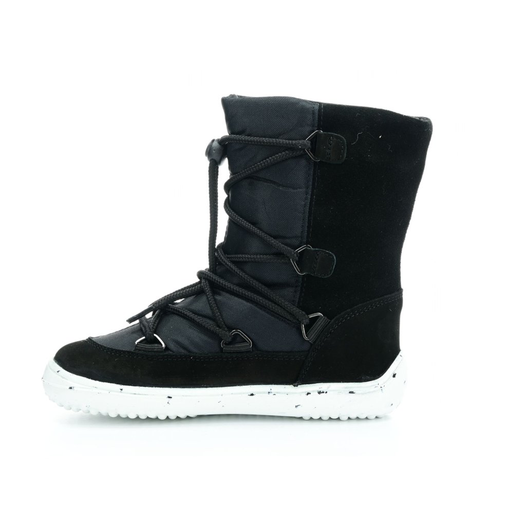 Be Lenka Snowfox Kids 2.0 Schwarz Winterbarfußschuhe