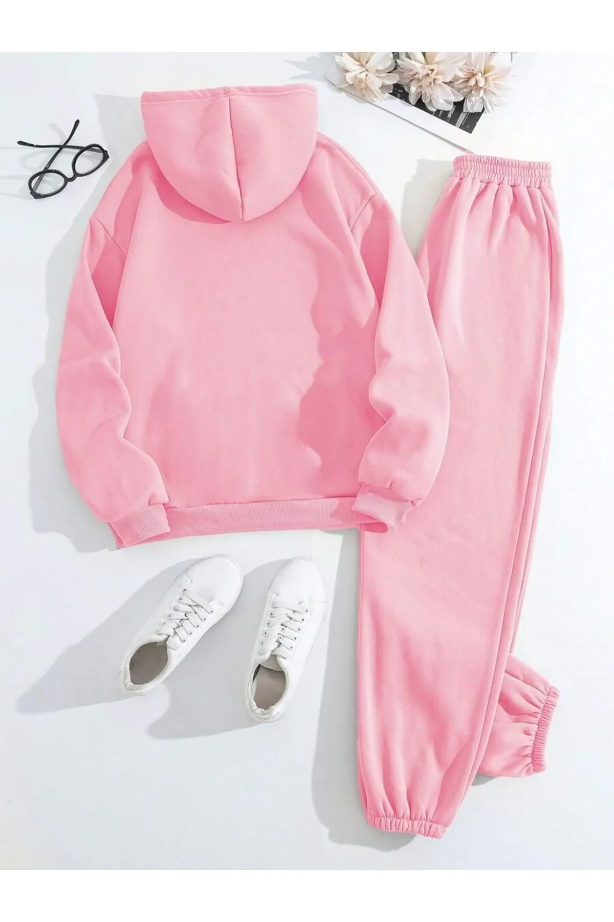 MOONBULL  Sport-Sweatsuit Set - Rosa - Regular Fit