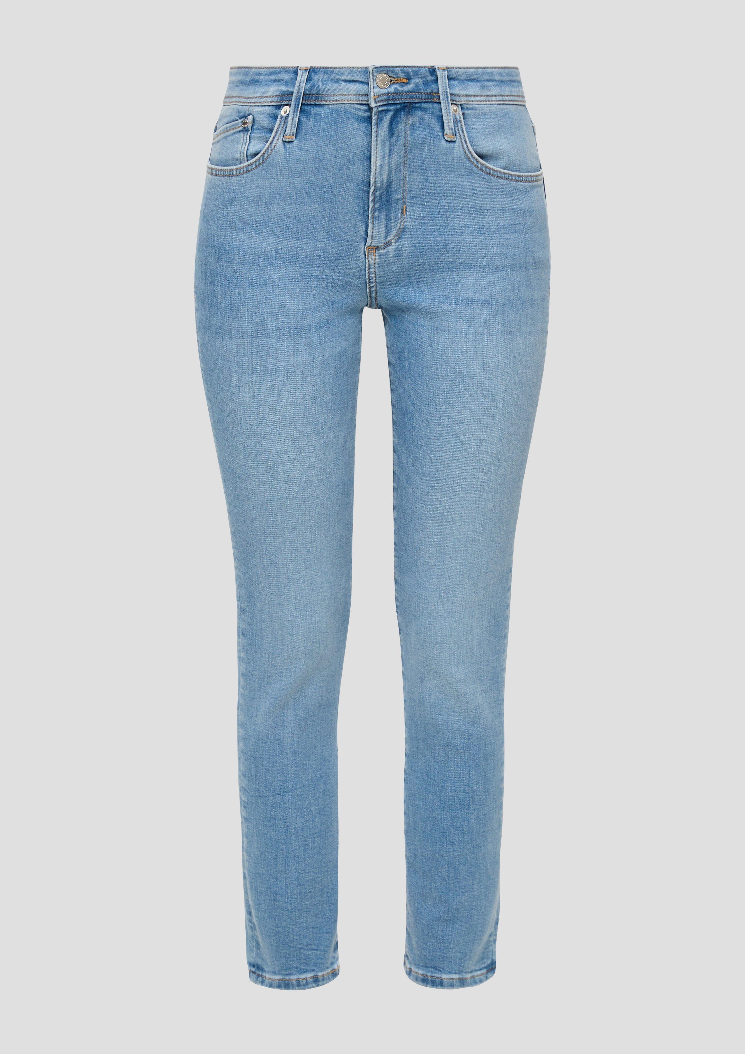 Cropped-Jeans / Slim Fit / Mid Rise / Slim Leg  2120751-53Z6
