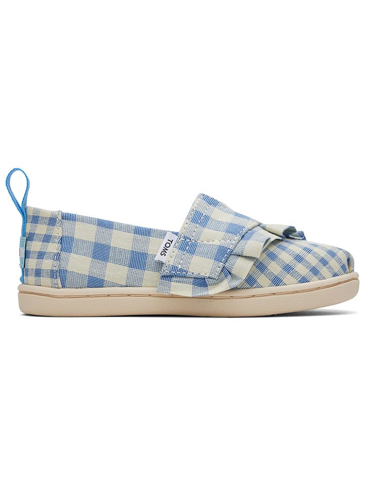 TOMS Slipper in Hellblau/ Creme günstig kaufen