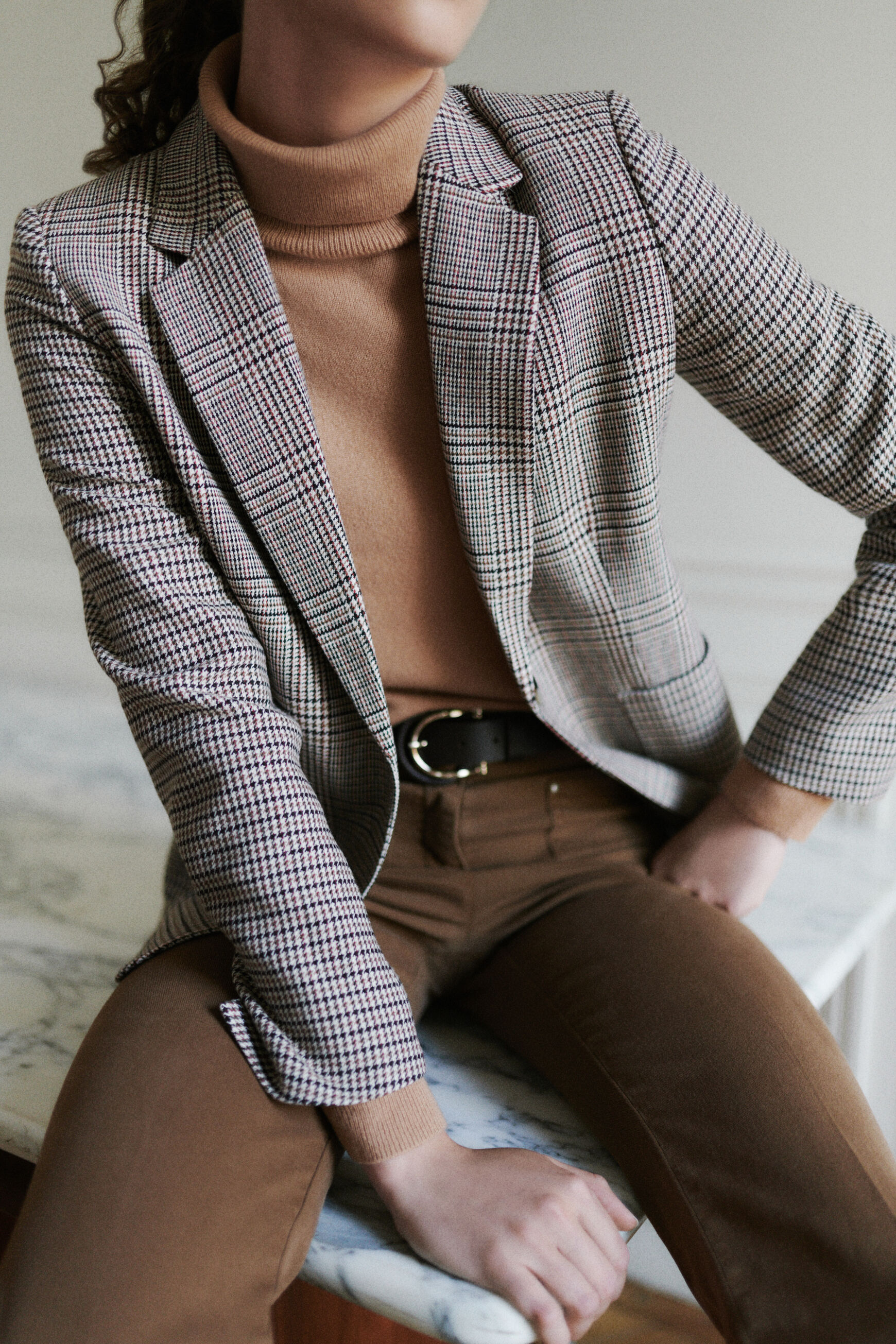 blazer charly bordeaux femme