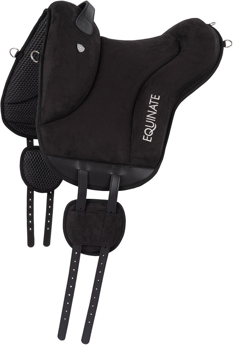 Equinate Wanderreitsattel Reitpad Newfield, aus synthetischem Wildleder
