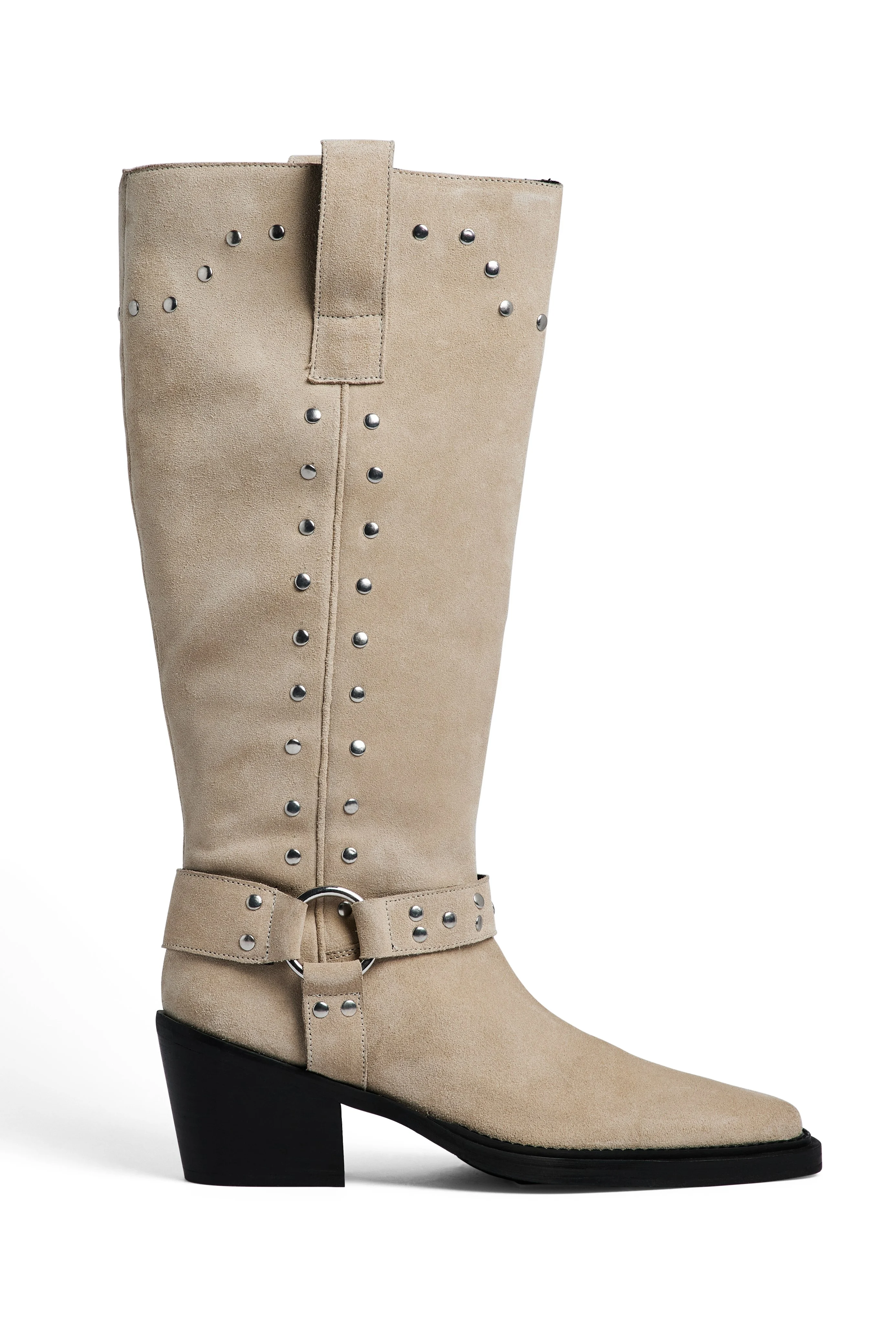 Studded Western Boots