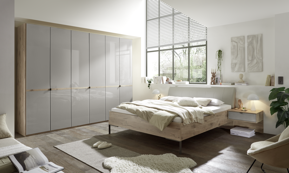 Doppelbett Madison Eiche 180 x 200 cm