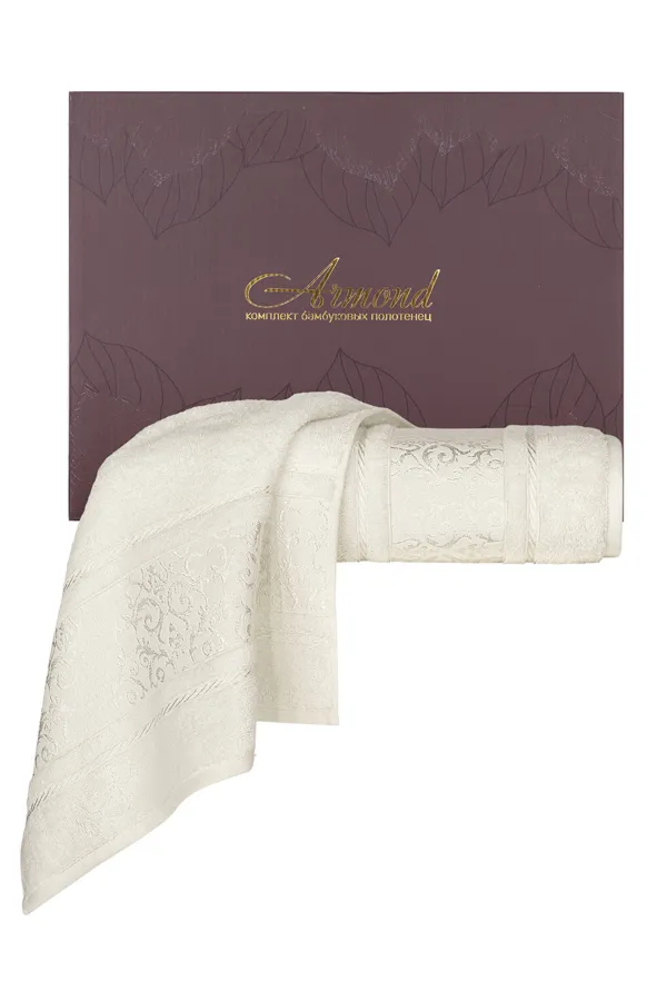 Karna Home  Armond 2-teiliges Bambus-Badetuch-Set