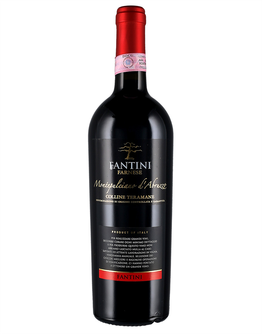 Montepulciano d'Abruzzo Colline Teramane DOCG 2016 Fantini Farnese 0,75 ℓ
