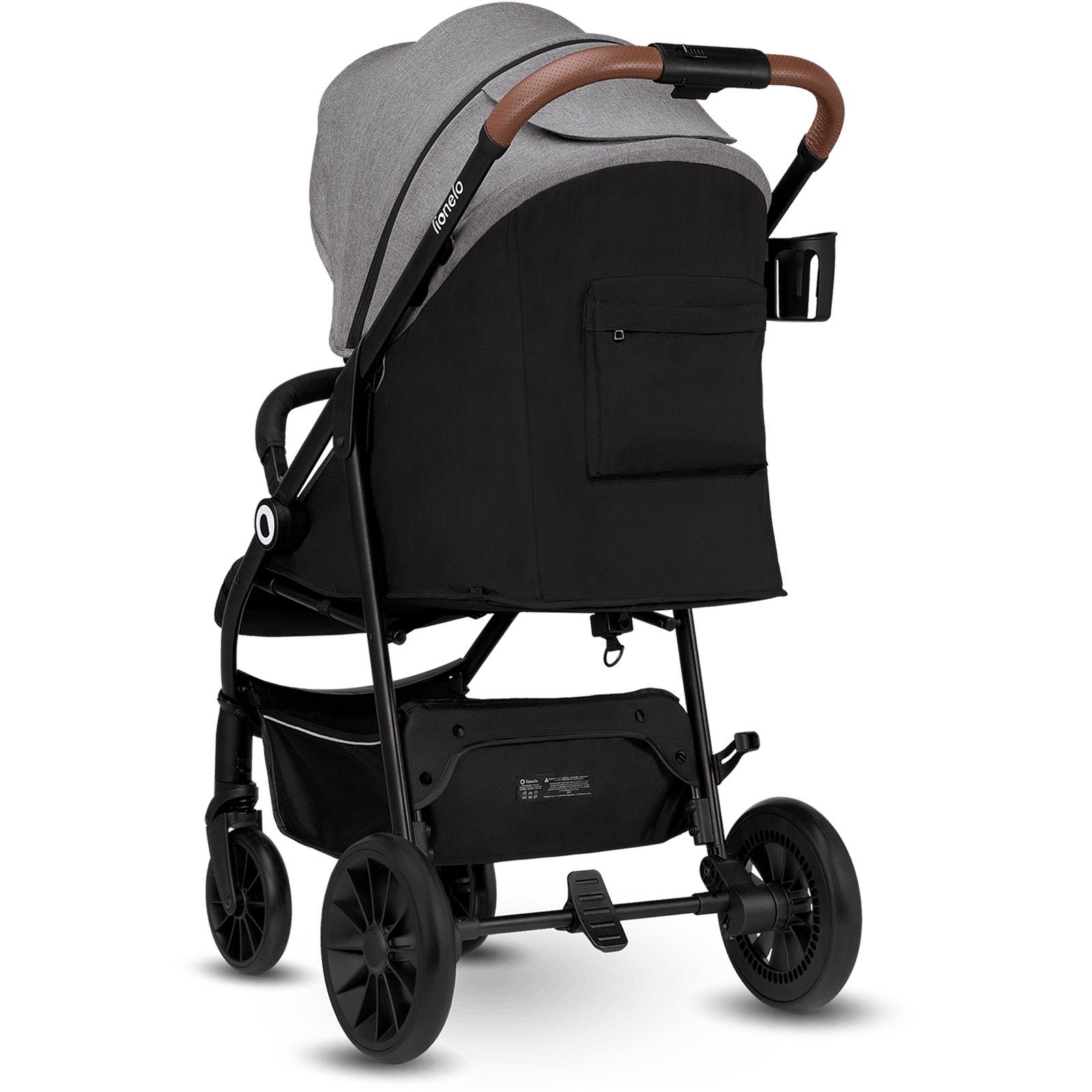 lionelo Kinder-Buggy Zoey, Moskitonetz Große EVA-Räder bis 15 Kg Sonnenschutz
