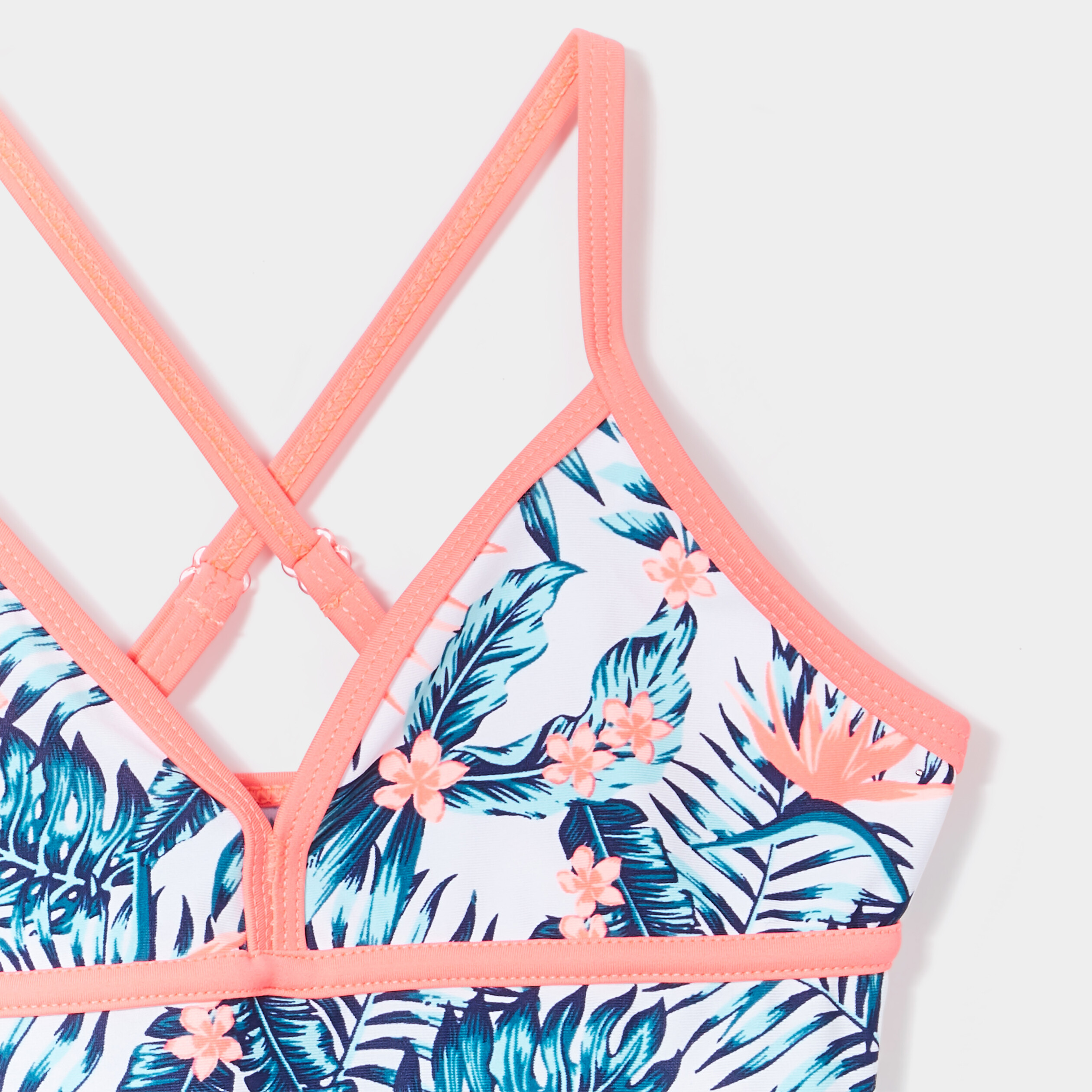 Maillot de bain une pièce multicolore fille | La Halle