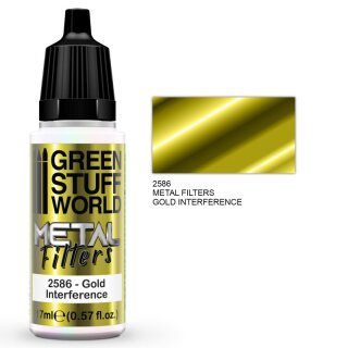 Metallfilter - Gold Interferenz (17 ml)