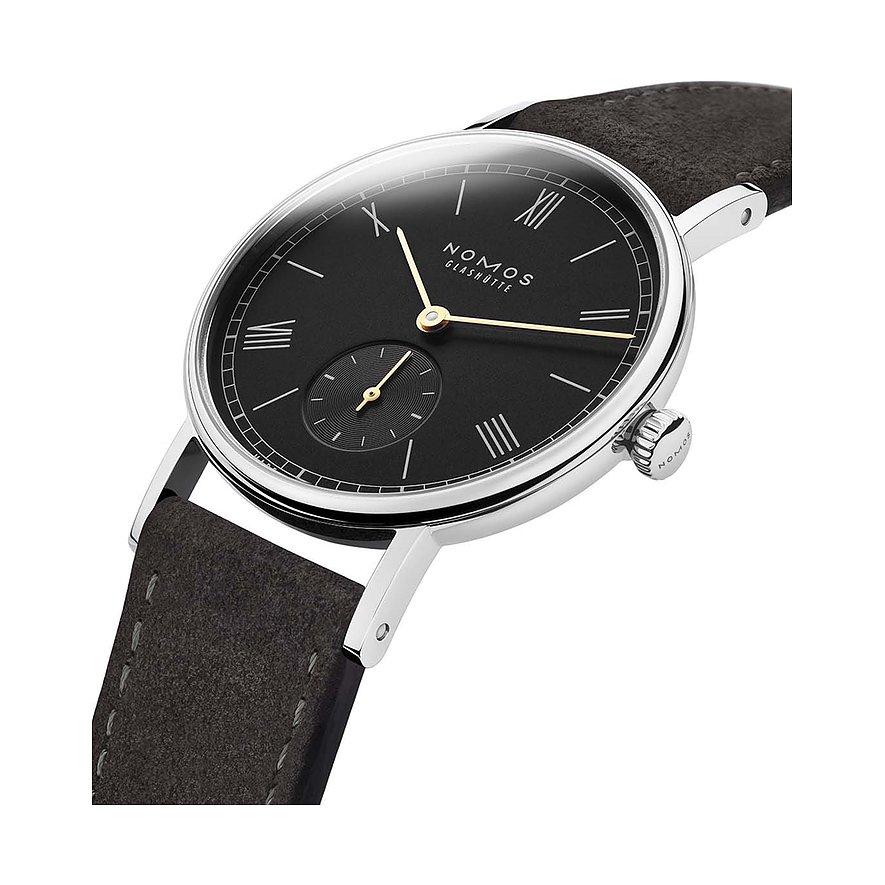 Nomos Glashütte Damenuhr Ludwig 33 Petit Noir