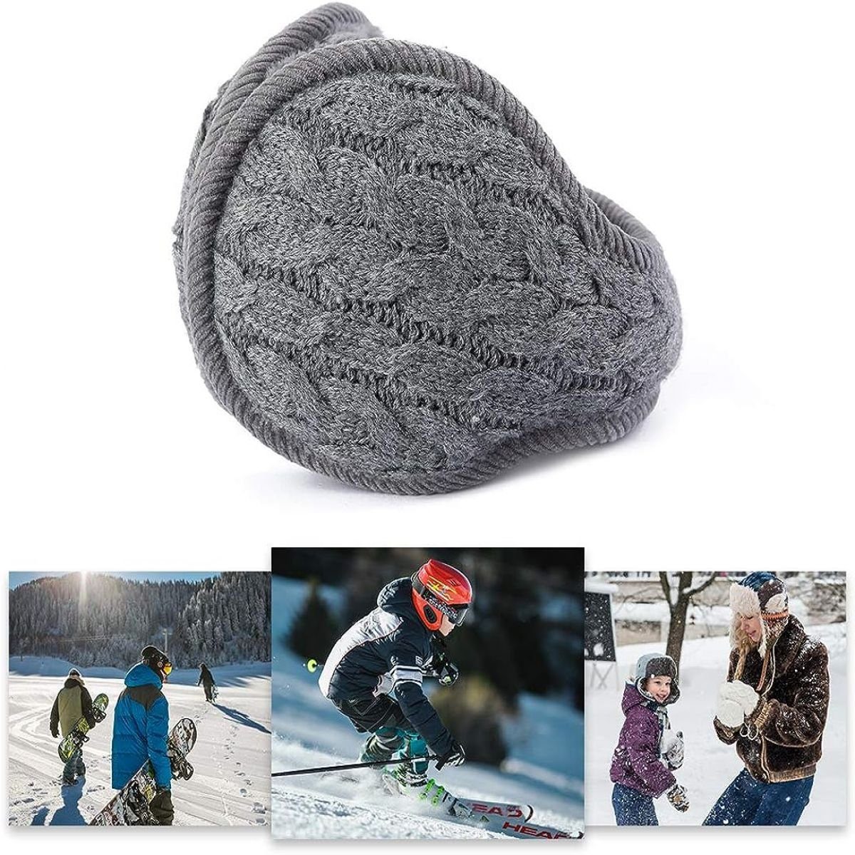 JedBesetzt Ohrenwärmer Ohrwärmer für Männer & Frauen Unisex Winter warme Ohrenschützer
