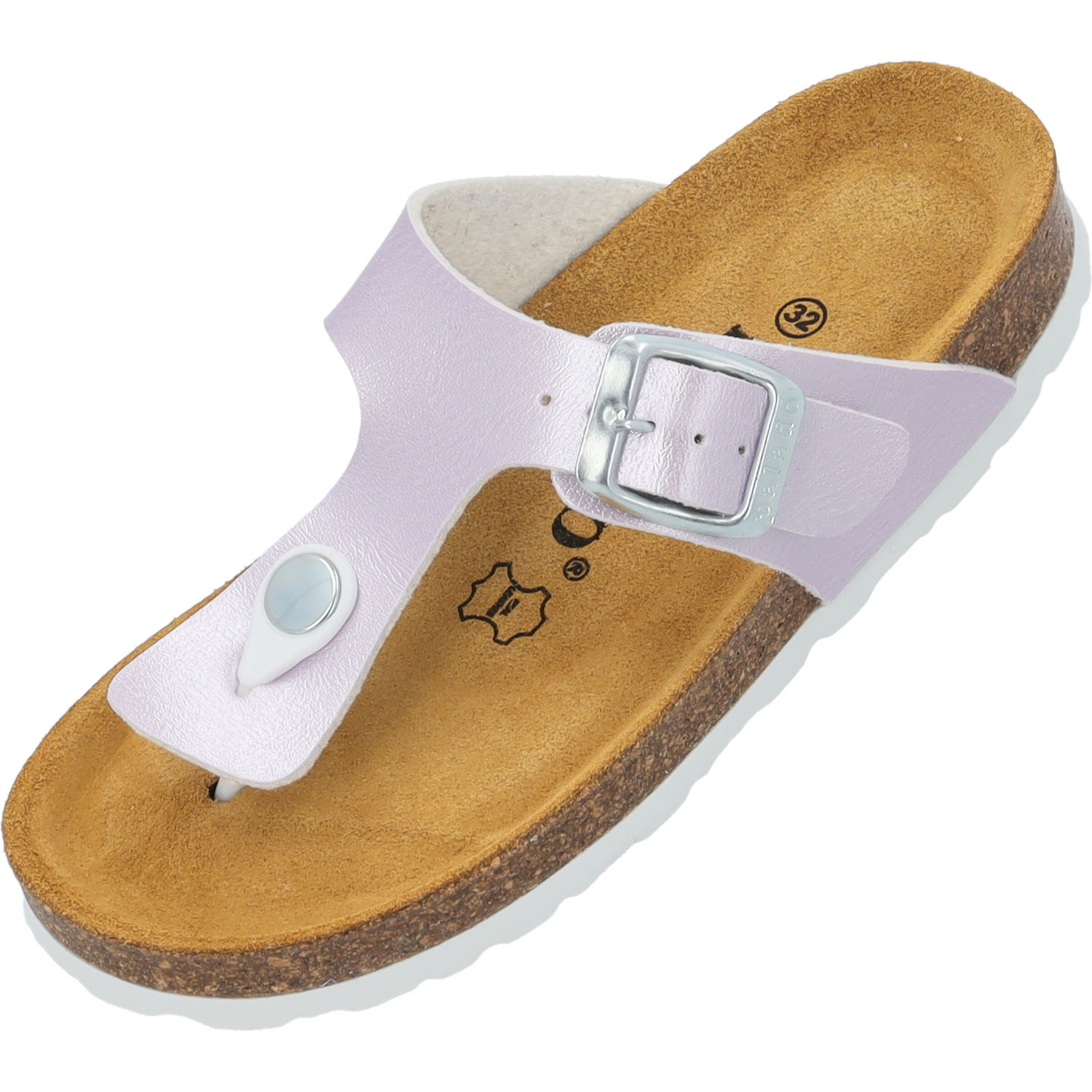 Palado Kids Kos G Metallic, Zehentrenner, Kinder, Rose