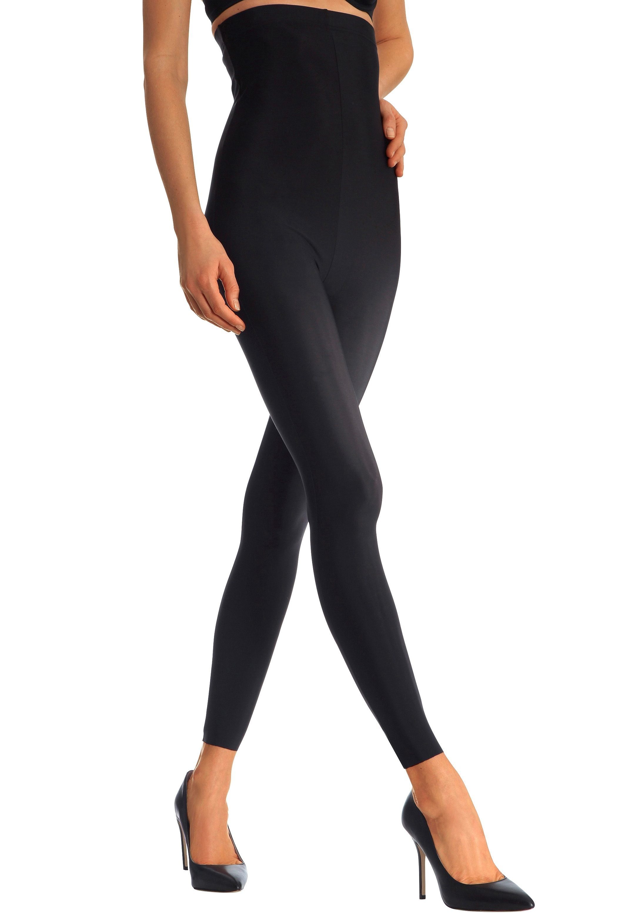 LASCANA Highwaist Leggings mit leichtem Shaping Effekt, Loungewear