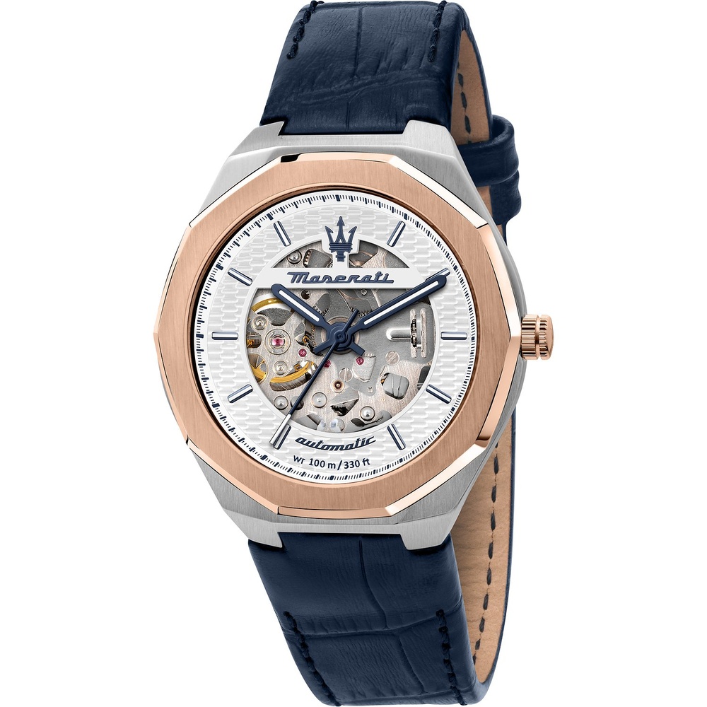 Maserati Montre pour hommes Acier inoxydable Montre