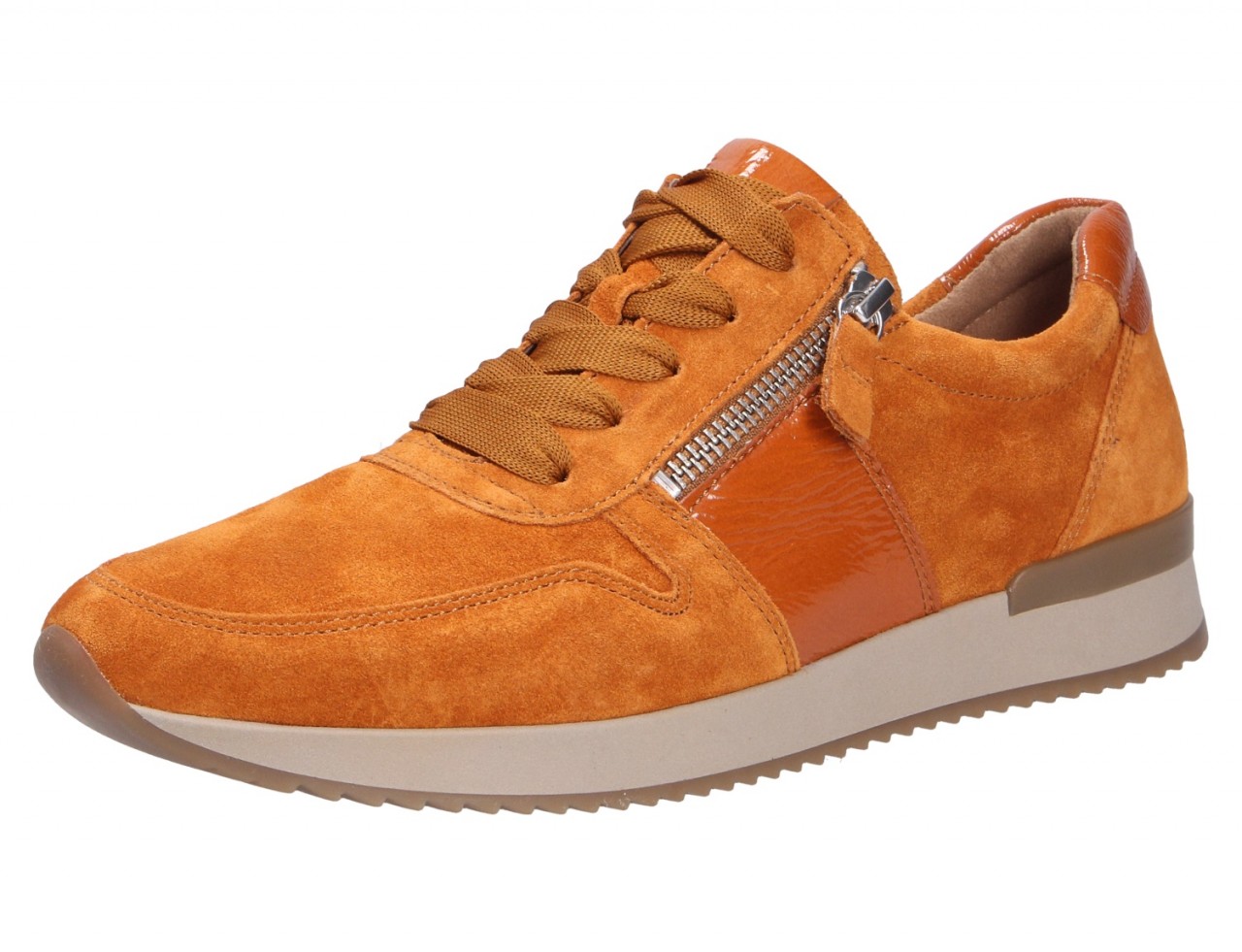 GABOR Komfort Schnürer orange Damen Seaker