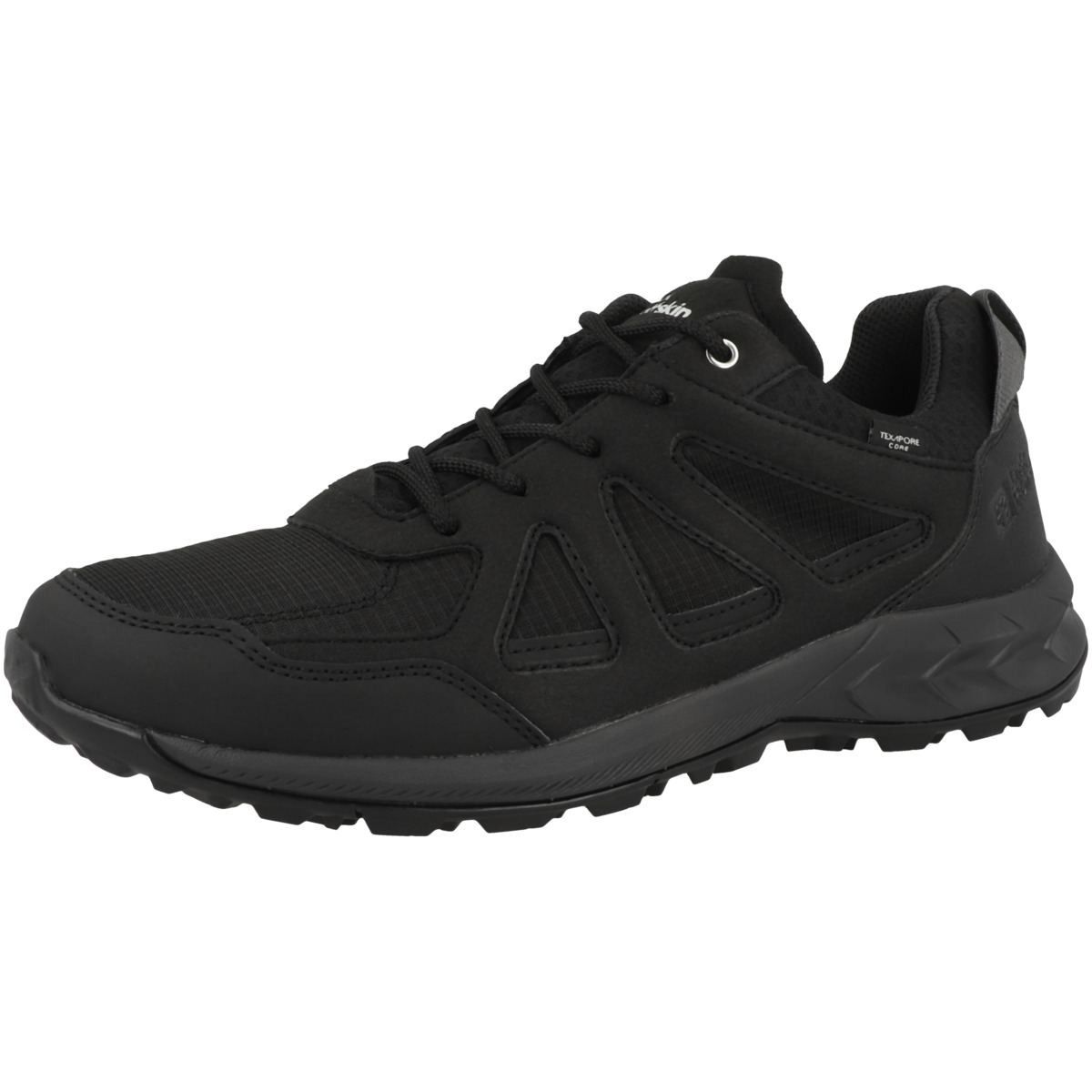 Jack Wolfskin Woodland 2 Texapore Low Outdoorschuhe schwarz