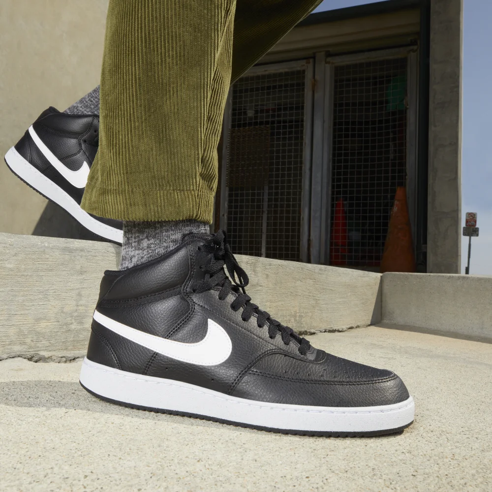 Nike Court Vision Mid Next Nature DN3577-001 / schwarz