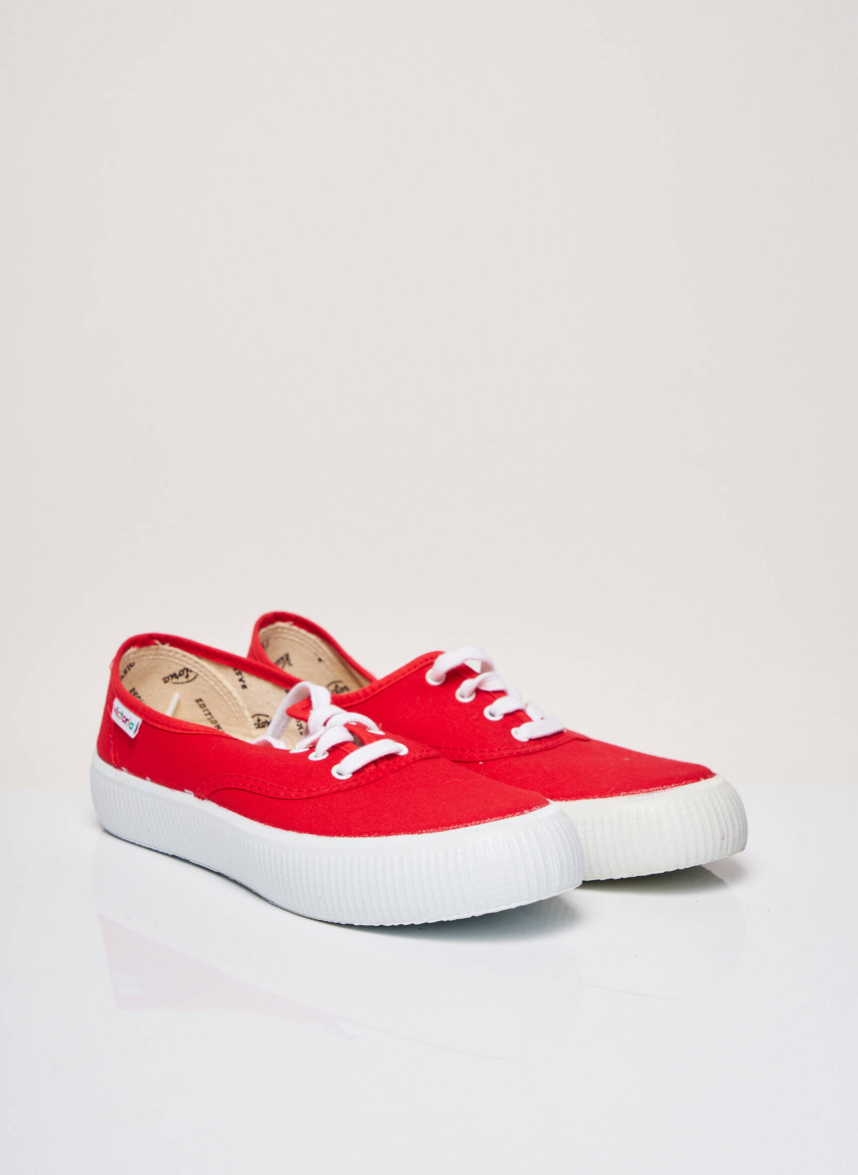 Victoria Baskets Femme couleur rouge