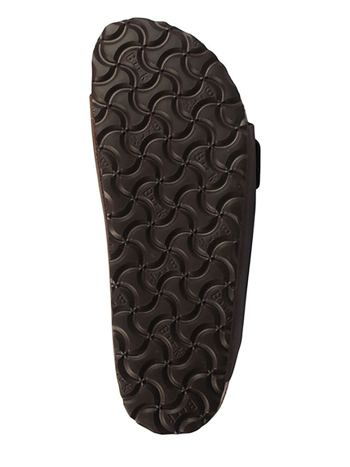 Birkenstock Leder-Pantoletten 