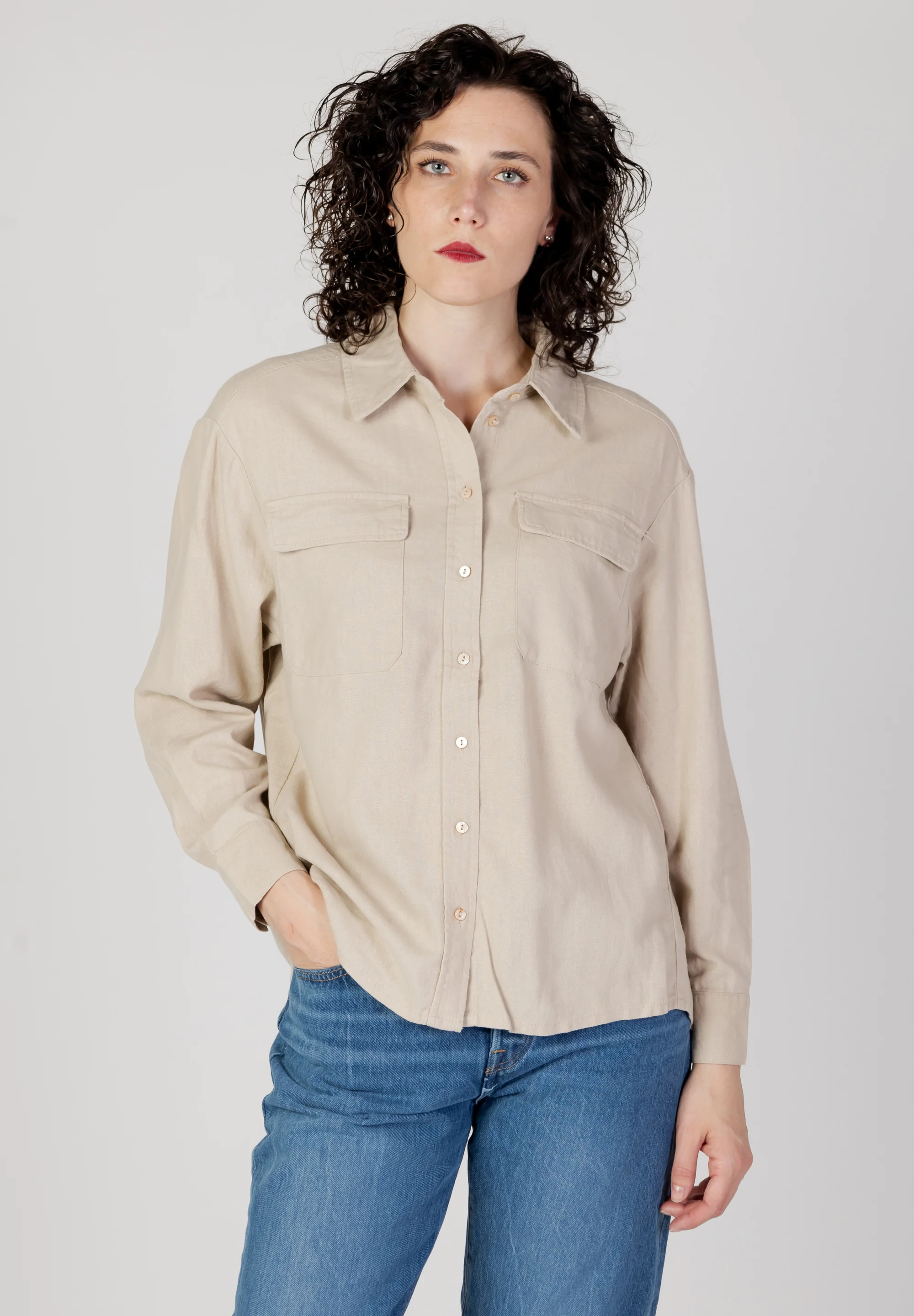 SOLO ONLCARO LS OVS BL CC PNT 15278795 - Camisa