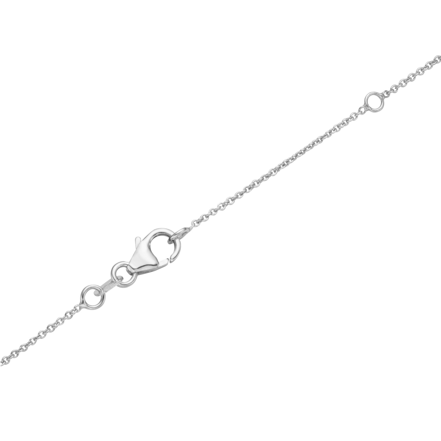 Collier Plättchen. Silber 925