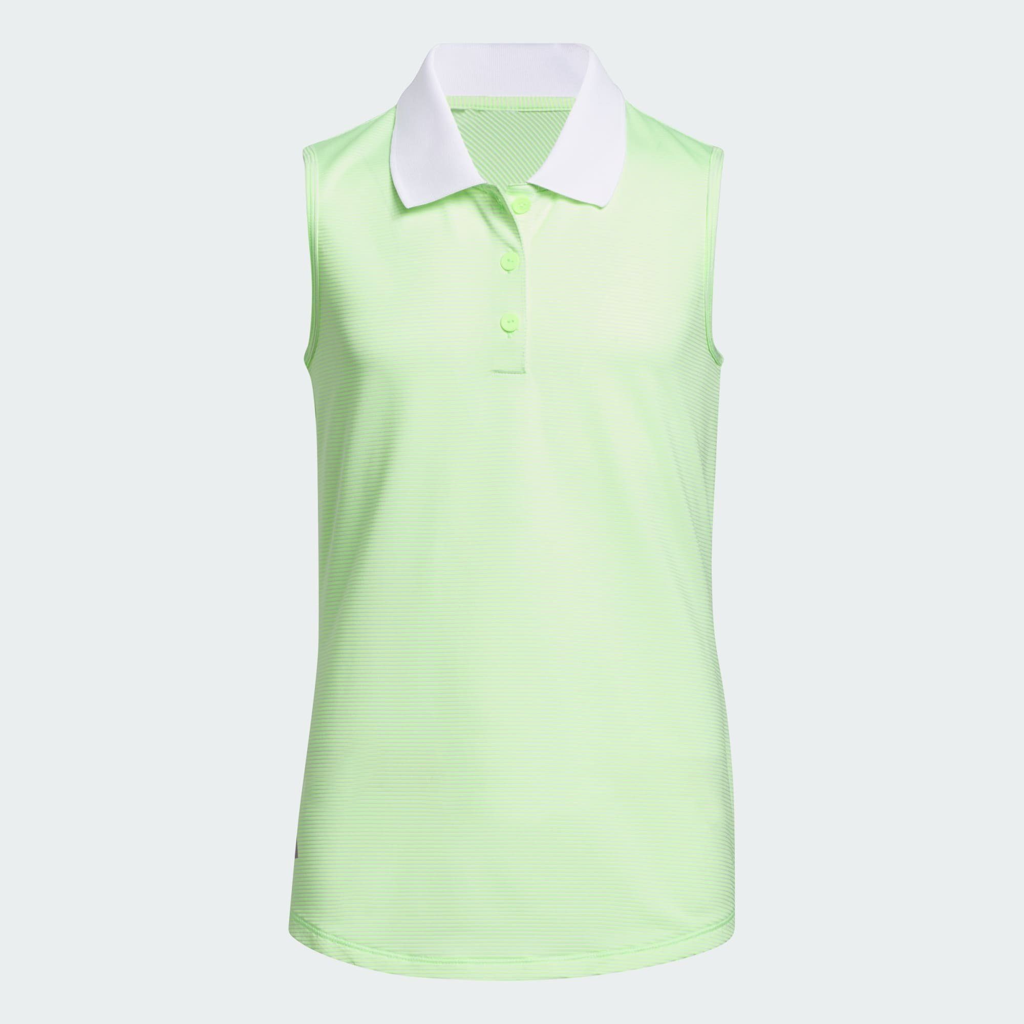 adidas Performance Funktionsshirt OTTOMAN STRIPED SLEEVELESS POLO SHIRT
