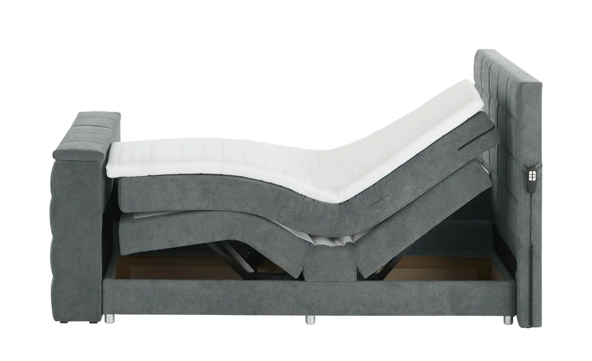Primo TV-Motor-Boxspringbett mit motorischer TV-Halterung Dillon 2