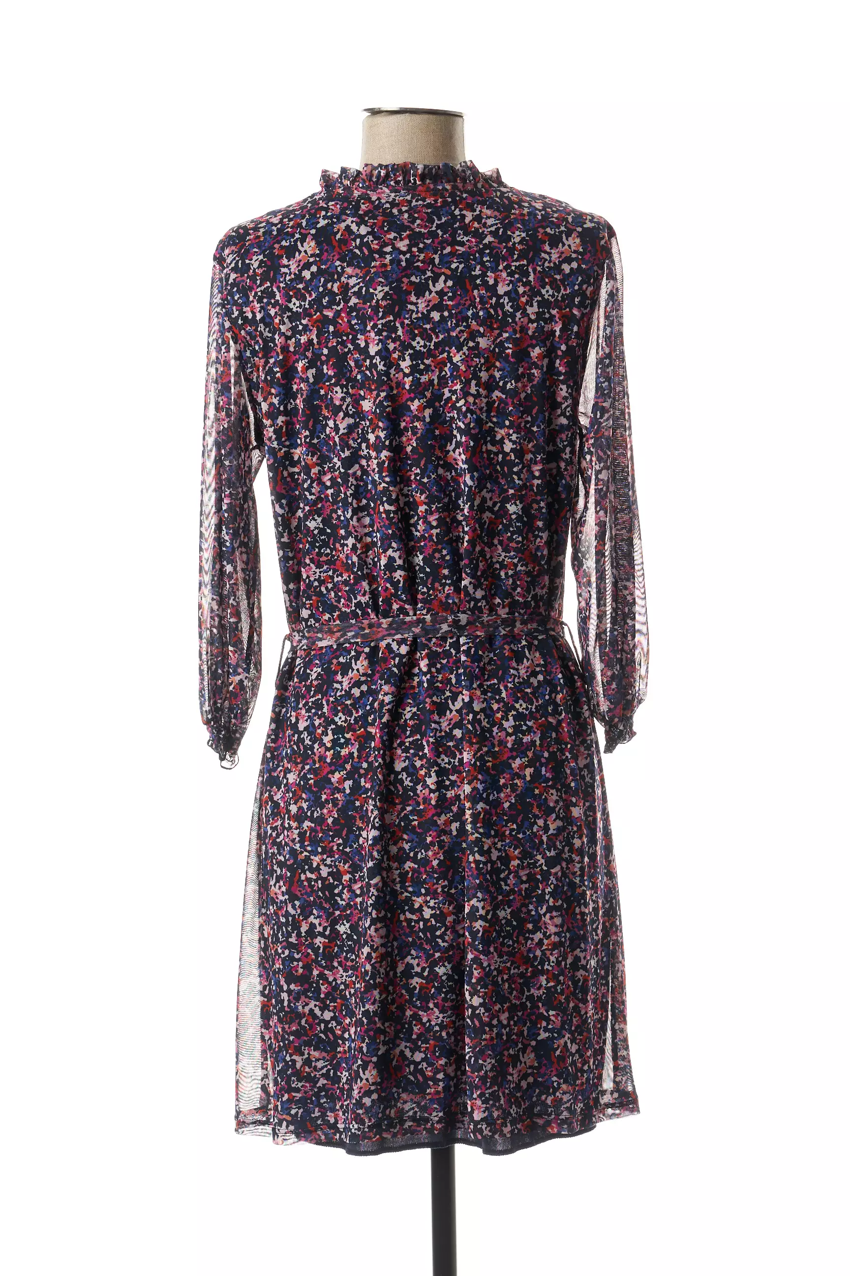 Julie Guerlande Robes Mi Longues Femme couleur bleu