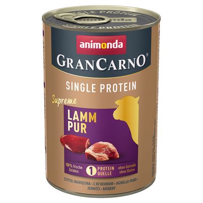 Sparpaket Animonda GranCarno Adult Single Protein Supreme 24 x 400 g